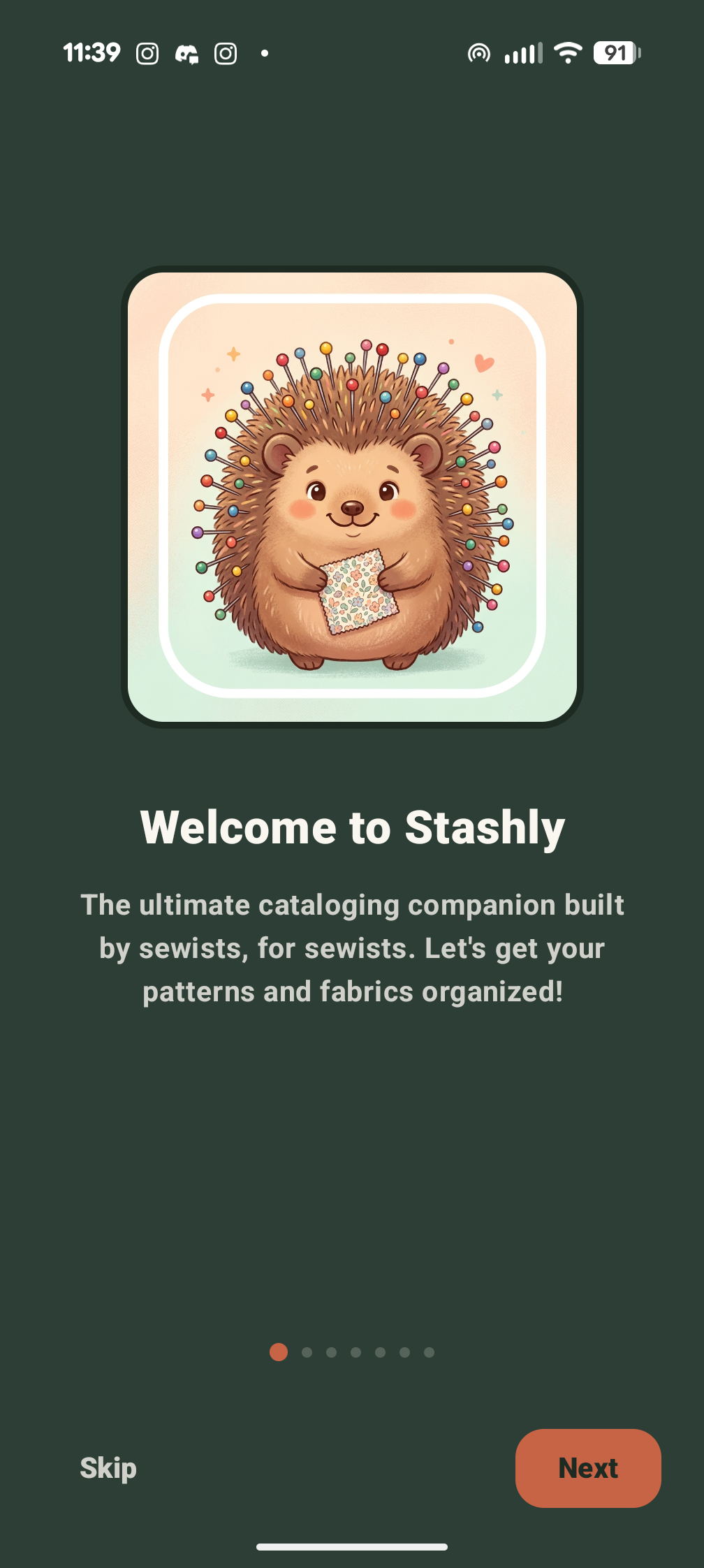 Stashly App Screenshot